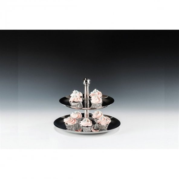 2 KATLI ÇELİK PASTA STANDI ürün görseli