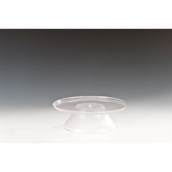 25 CM POLYCARBONAT AYAKLI PASTA STANDI ürün görseli