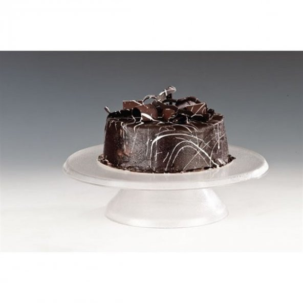 30 CM P.C. DÖNER PASTA SIVAMA STANDI-SİYAH ŞEFFAF ürün görseli