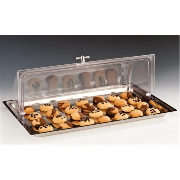 ÇELİK ALTLI POLYCARBONAT ROLLTOP KAPAKLI MUHAFAZA KABI ürün görseli