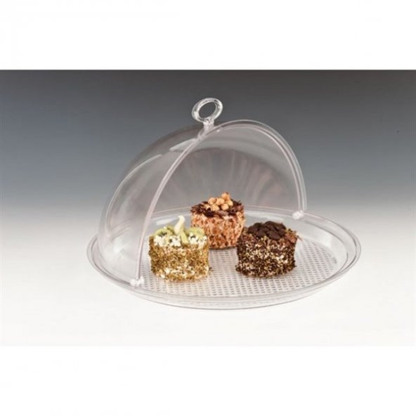 POLYCARBONAT YUVARLAK ROLL TOP KAPAKLI FANUS ürün görseli