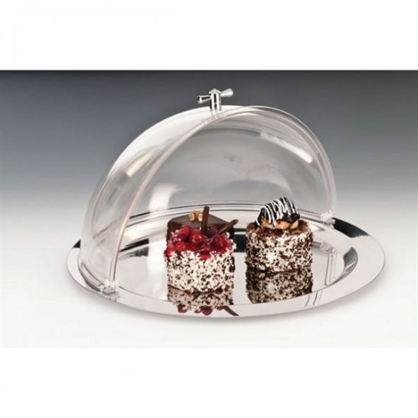 ÇELİK ALTLI PC.YUVARLAK  ROLLOP KAPAKLI FANUS ürün görseli