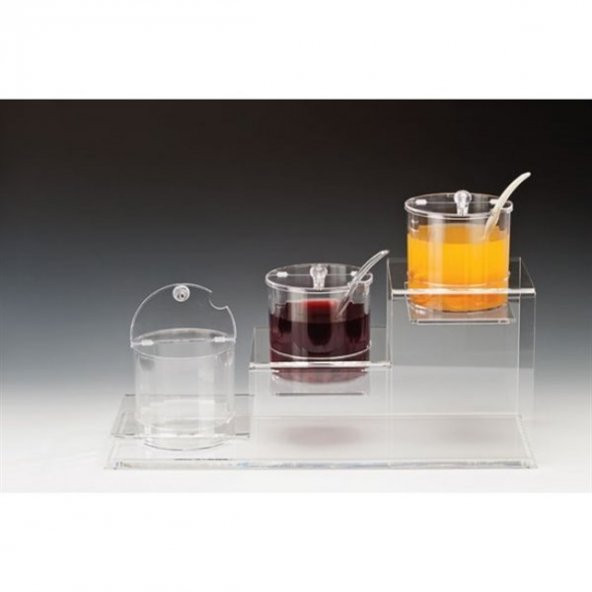 3 LÜ MERDİVEN MODEL POLYCARBONATSOSLUK REÇ.STANDI ürün görseli