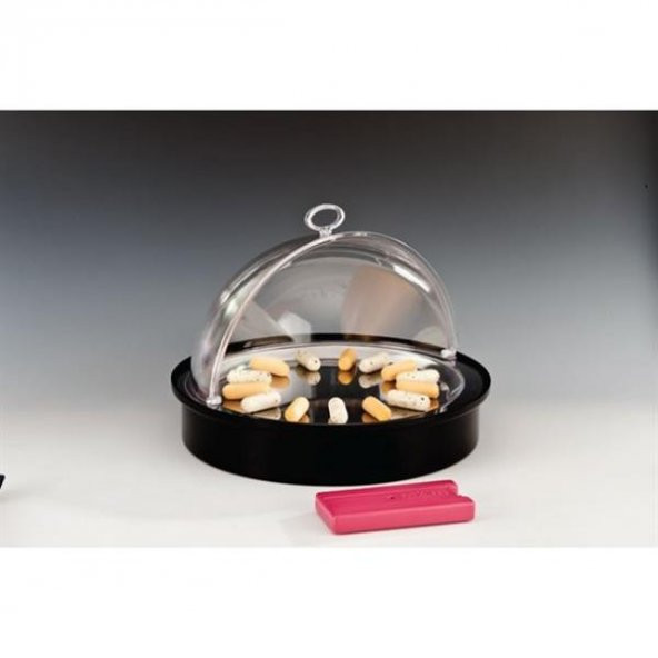 PC.YUVARLAK ROLLTOP KAPAKLI SOĞUTUCULU TEŞHİR STANDI - Resim 2