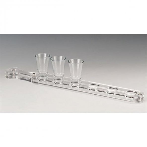 6'LI AKRİLİK STANDLI ŞAT SERVİS STANDI ürün görseli