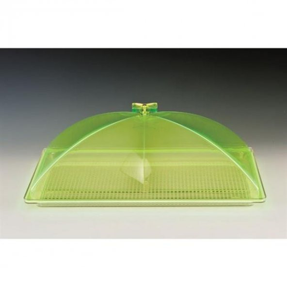 FOSFORLU BÜYÜK KAPAKLI MUHAFAZA KABI (DİLİMLİ)(PEMBE-YEŞ) - Resim 2