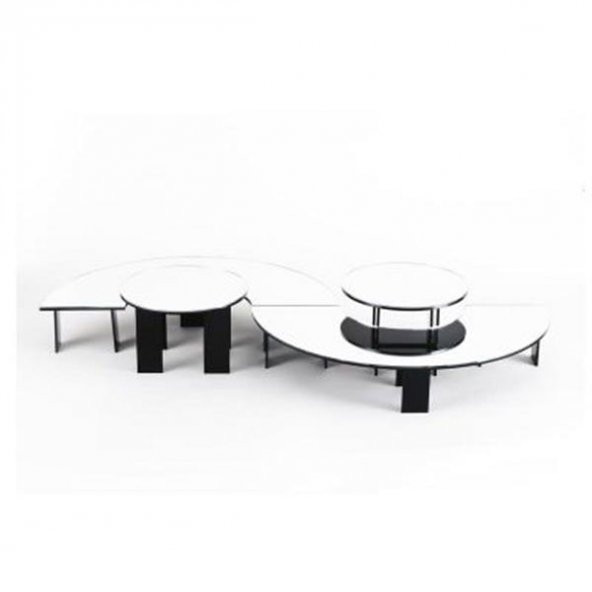 4 PARÇA S MODEL AYNA TEŞHİR STANDI - 1