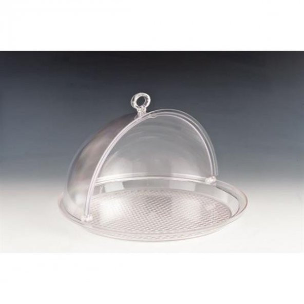 KOMPLE PC  YUVARLAK ROLLTOP KAPAKLI FANUS /KÜÇÜK ürün görseli