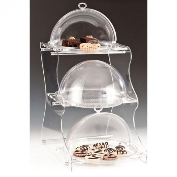 3 KATLI PC.YUVARLAK ROLLTOP KAPAKLI TEŞHİR ürün görseli