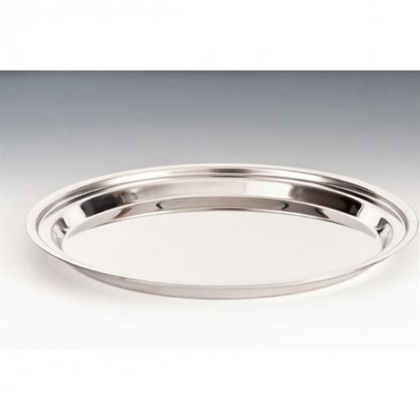 35 CM ÇELİK TEPSİ / YUVARLAK - 2