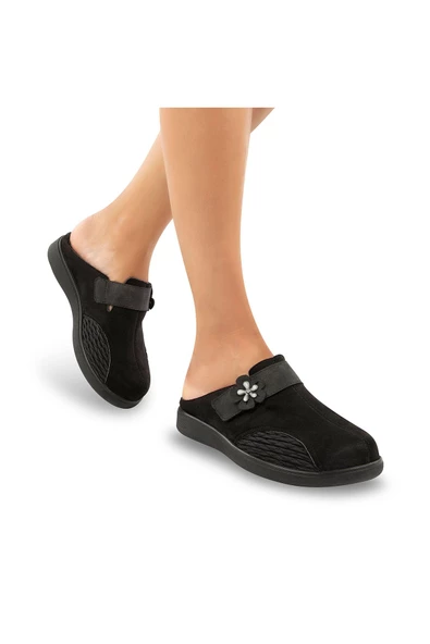 MUYA Orthopedix Lola Halluks Valgus Kemik Çıkıntısına Uygun Değiştirilebilir İç Tabanlı Kadın Ev Terliği 32921 - 3