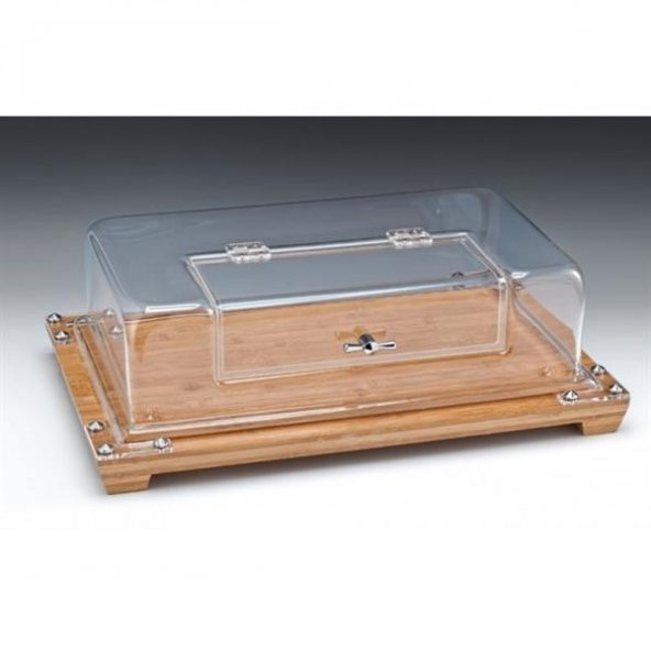 PENCERE KAPAKLI AHŞAP ALTLI FANUS-59X39 Cm (Çelik Kulplu) ürün görseli