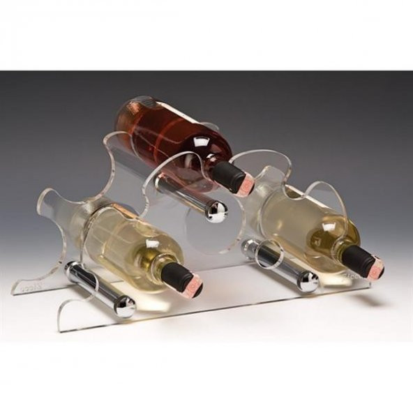 7 Lİ AKRİLİK ŞARAP STANDI ürün görseli