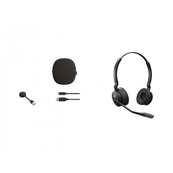 Jabra Engage 55 Duo USB-A Kulak Üstü Siyah Bluetooth Kulaklık - 3
