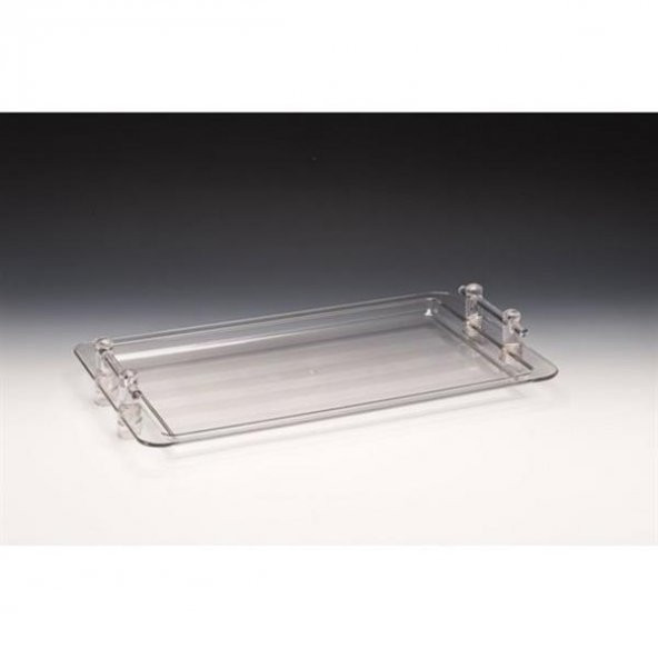 KULPLU 53X32,5 CM POLYCARBONAT TEPSİ
