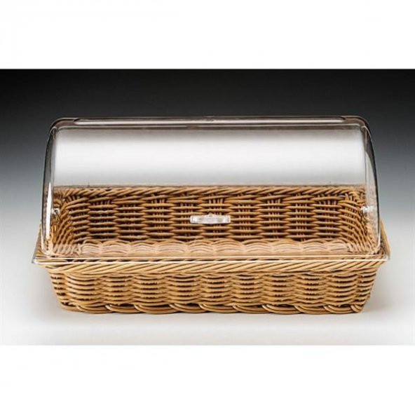 POLYCARBONAT KAPAKLI,SEPETLİ FANUS 56X36 CM