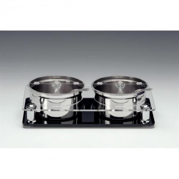 ÇELİK ALTLI PC KAPAKLI SOSLUK REÇELLİK STANDI/2 Lİ ürün görseli