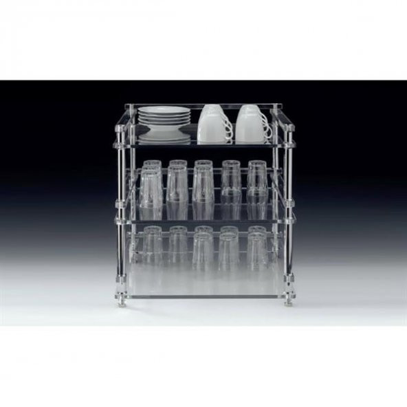 AKRİLİK BARDAK STANDI