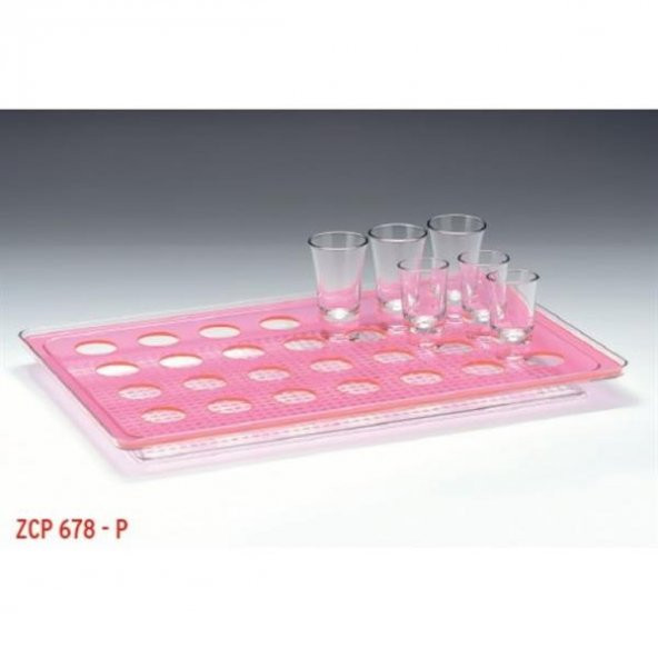 AKRİLİK SHOT SERVİS/DİKDÖRTGEN ürün görseli