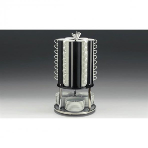 ÇELİK ALTLI TABAK FİNCAN STANDI ürün görseli