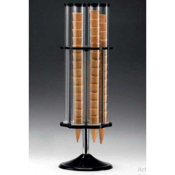 6 LI AKRİLİK STANDLI POLYCARBONAT KÜLAHLIK/DÖNER - 1