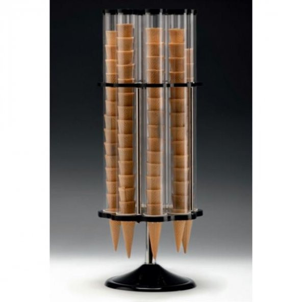 8 Lİ AKRİLİK STANDLI POLYCARBONAT KÜLAHLIK/DÖNER - 1
