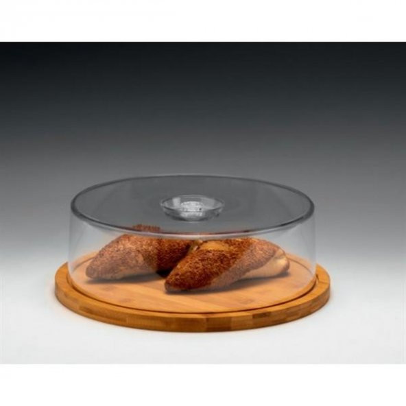 AHŞAP ALTLI AKRİLİK KAPAKLI FANUS ürün görseli