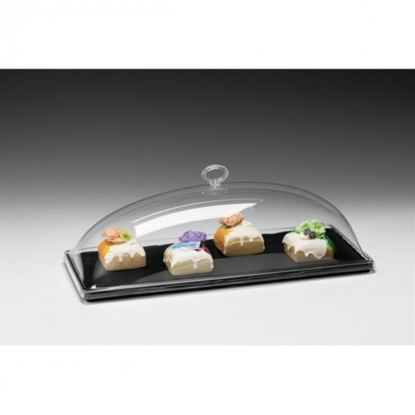 MELAMİN ALTLI FANUS -DİKDÖRTGEN ürün görseli