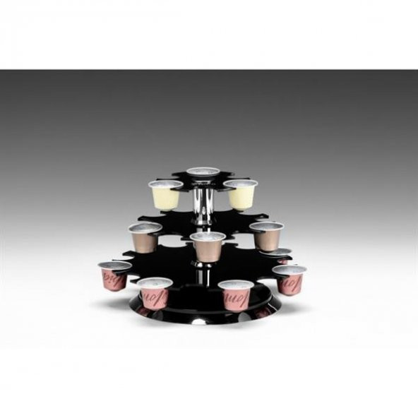 AKRİLİK DÖNER YUVARLAK KAPSÜL STANDI -31 GÖZLÜ ürün görseli