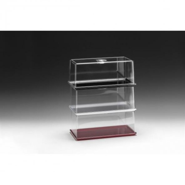 MELAMİN ALTLI PC KAPAKLI KEK FANUSU ürün görseli