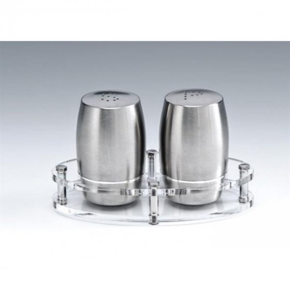 AKRİLİK STANDLI TUZLUK BİBERLİK TAKIMI ürün görseli