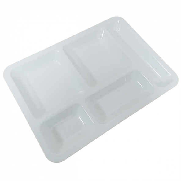 Plastik Tabldot Yemek Tabağı - Resim 2