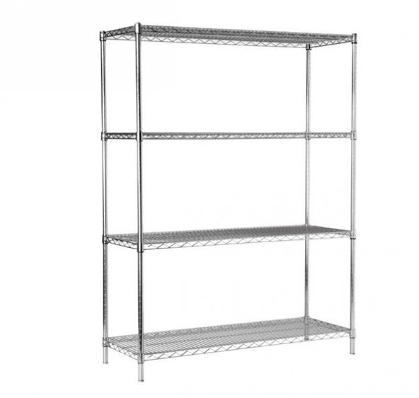 4 Katlı Paslanmaz İstif Rafı ürün görseli