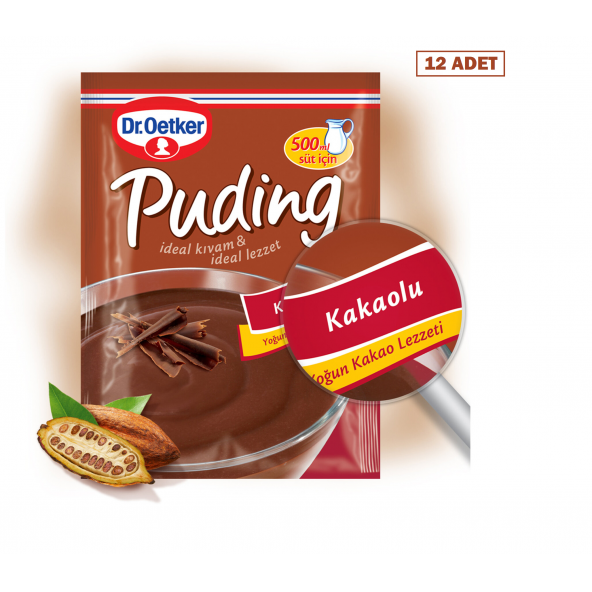 DR.OETKER PUDİNG 98GR 12 ADET