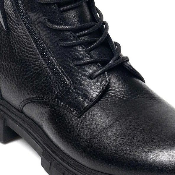 Greyder 32720 Kadın Hakiki Deri Military Postal Bot - 10