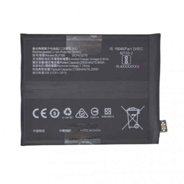 Oppo Find X2 Pil Batarya BLP769