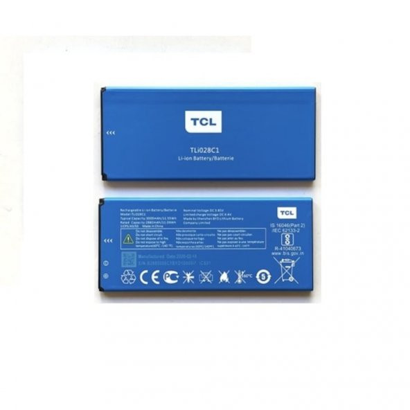Alcatel 1A 5002F TLi028C7 Pil Batarya