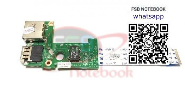 OrijinalLenovo B570 20093 USB Ethernet Lan Port Board