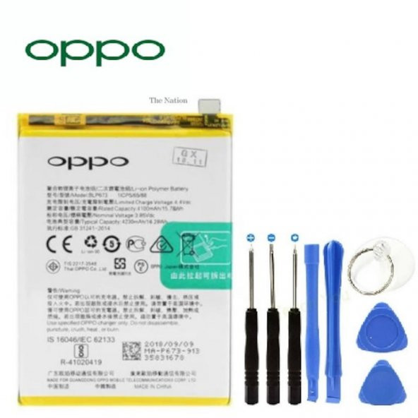 Oppo A91 Pil Batarya Blp765 + Tamir Seti