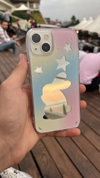 Aynalı Tavşan Kapak Galaxy A23 - Resim 2