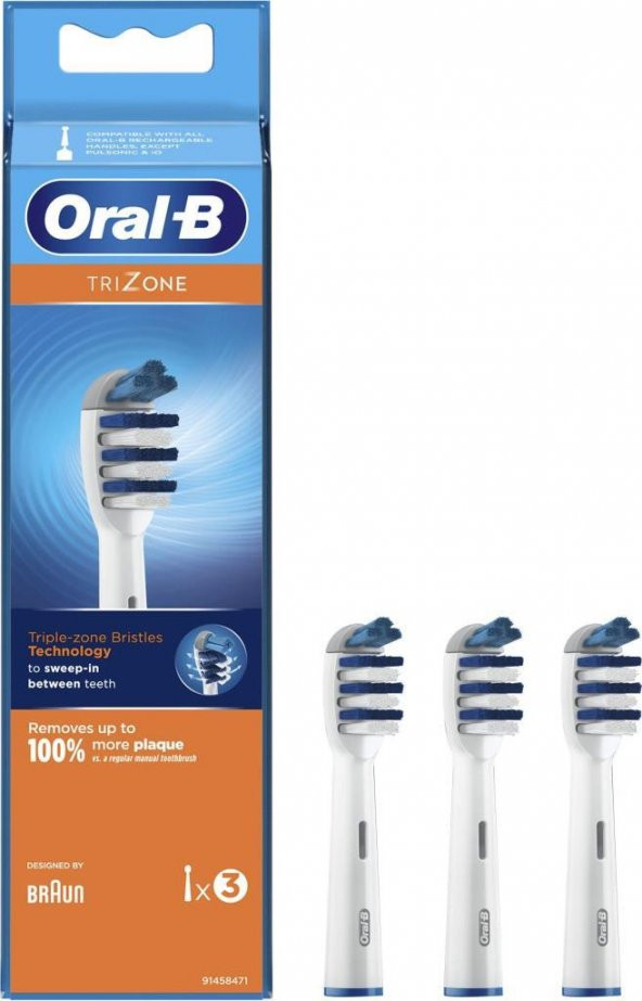 Oral-B TriZone 3lü Yedek Başlık