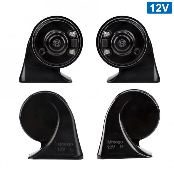 Yeni Nesil Kumandalı 10 Sesli Profesyonel Araç Kornası - 2