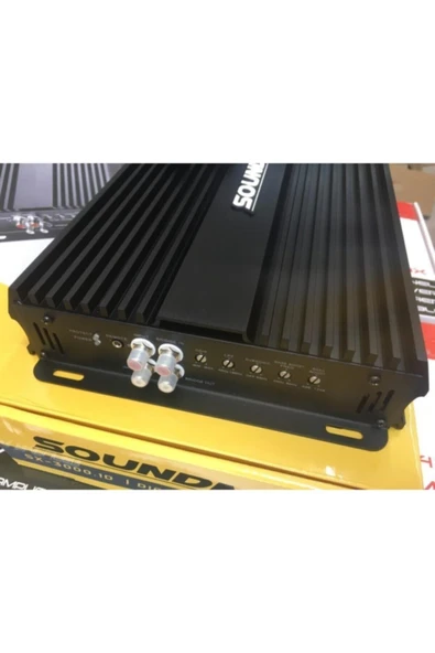 Soundmax SX-3000.1 D Bass Control Mono Oto Anfi - 4