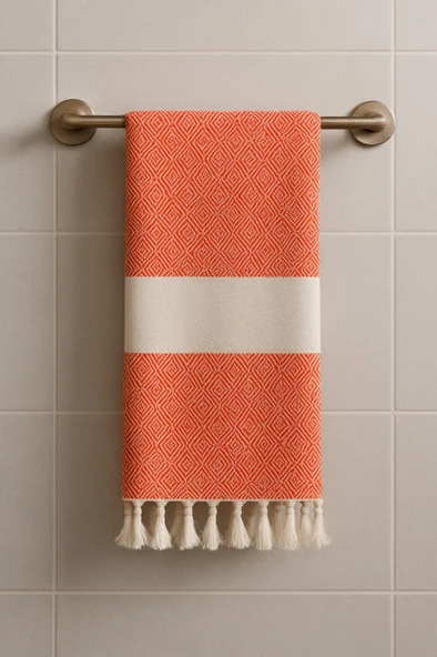 Ekonomik Peştemal %100 Pamuk Banyo Havlusu ürün görseli