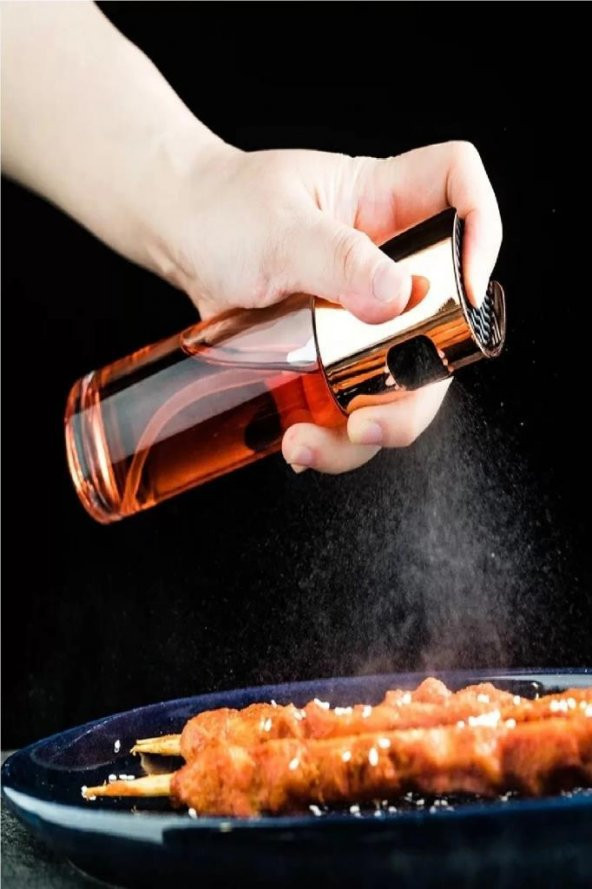 2li Cam 100 ML Yağ Limon Sos Spreyi Sosluk Yağdanlık - 3