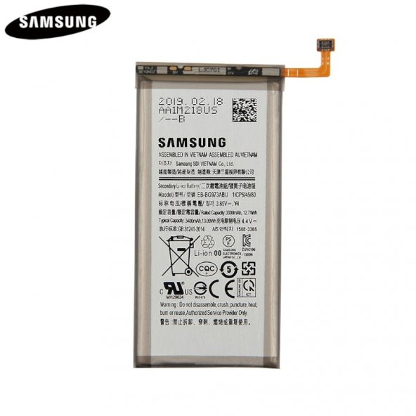 Samsung S10 Sm-Bg973F Pil Batarya Eb-Bg973AbuEb-Bg973Abe
