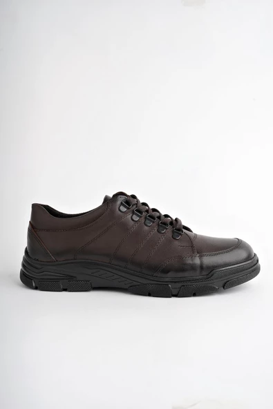 Muggo Harbin Garantili Erkek Günlük Klasik Hakiki Deri Kışlık Casual Ayakkabı - 8