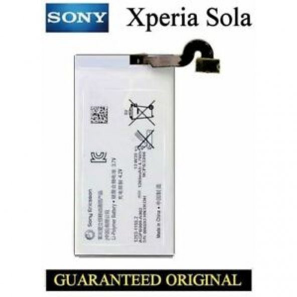 Sony Xperia Sola Mt27İ Pil Batarya Tamir Seti Agpb009-A003