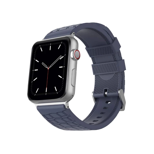 Kordon Kayış Apple Watch ile Uyumlu 42-44-45mm Alerjen İçermez Malzeme WA03