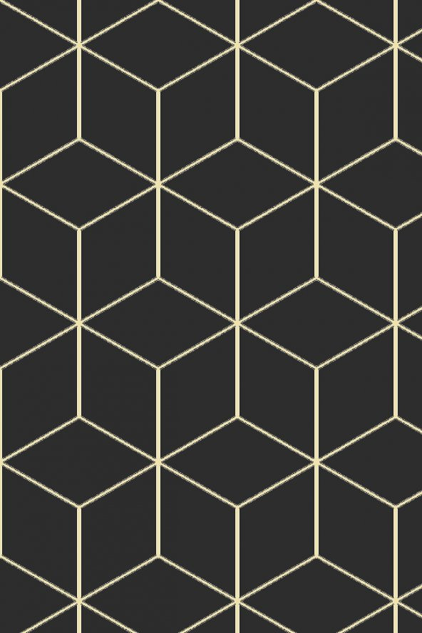 Makiteks 100 Pamuklu Geometrik Jeha Antrasit 100x200+50x70 Tek Kişilik Lastikli Çarşaf Seti - 3